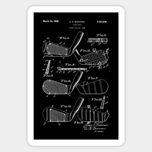 Golf club patent / golf club blueprint Magnet